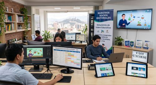 Producción de videos educativos y animación para editoriales en Quito Ecuador — PromoWebEC